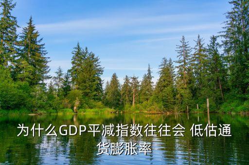 為什么GDP平減指數(shù)往往會 低估通貨膨脹率