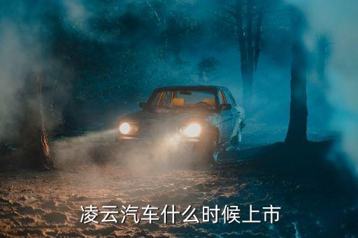  凌云汽車什么時(shí)候上市