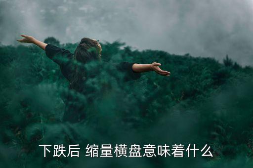 個(gè)股股票縮量收小陰線怎回事,股票連續(xù)縮量小陰線下跌