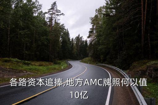 各路資本追捧,地方AMC牌照何以值10億