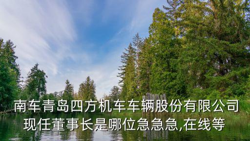  南車青島四方機車車輛股份有限公司現(xiàn)任董事長是哪位急急急,在線等