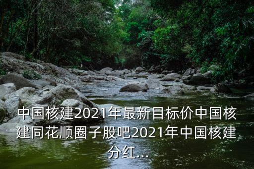 中國核建2021年最新目標價中國核建同花順圈子股吧2021年中國核建 分紅...