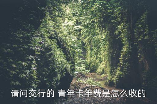 請問交行的 青年卡年費(fèi)是怎么收的