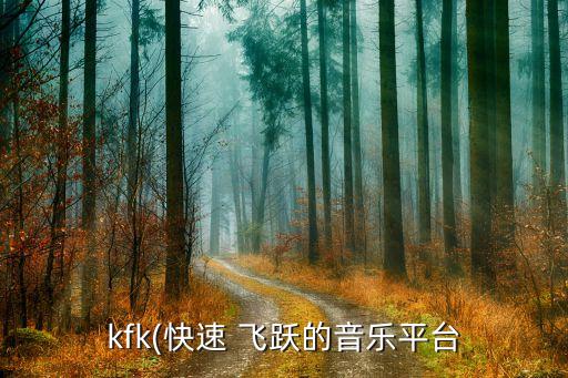 kfk(快速 飛躍的音樂平臺