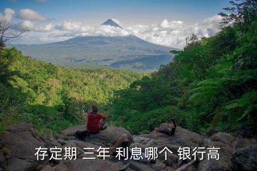 存定期 三年 利息哪個(gè) 銀行高