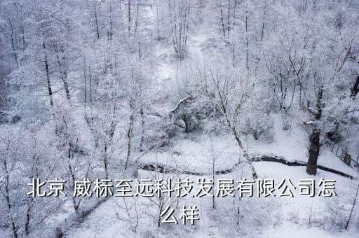 北京威標(biāo)至遠(yuǎn),成都北京威標(biāo)至遠(yuǎn)規(guī)模