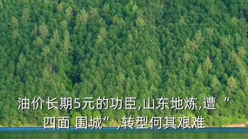 油價(jià)長(zhǎng)期5元的功臣,山東地?zé)?遭“四面 圍城”,轉(zhuǎn)型何其艱難