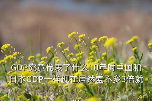 過去10年中國gdp總量問題分析