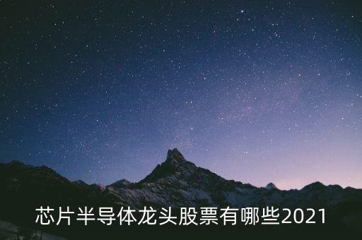 芯片半導(dǎo)體龍頭股票有哪些2021