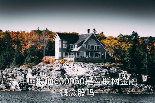  中國聯(lián)通600050是互聯(lián)網(wǎng)金融概念股嗎