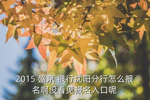 盛京銀行沈陽(yáng)市紅霞支行