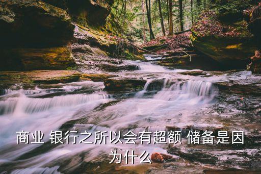 商業(yè) 銀行之所以會有超額 儲備是因為什么