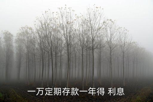 現(xiàn)在銀行死期利息2016,銀行死期利息一萬(wàn)一年多少錢(qián)