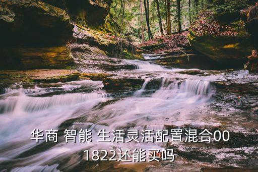  華商 智能 生活靈活配置混合001822還能買(mǎi)嗎