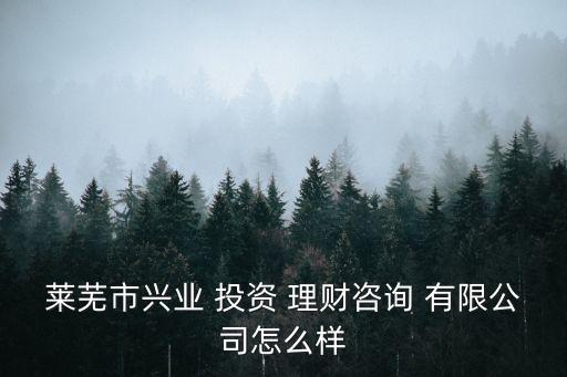 投資理財服務有限公司,南昌用益投資理財顧問有限公司