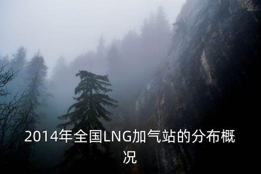 2014年全國(guó)LNG加氣站的分布概況