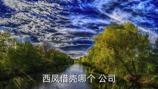 西鳳借殼哪個(gè) 公司