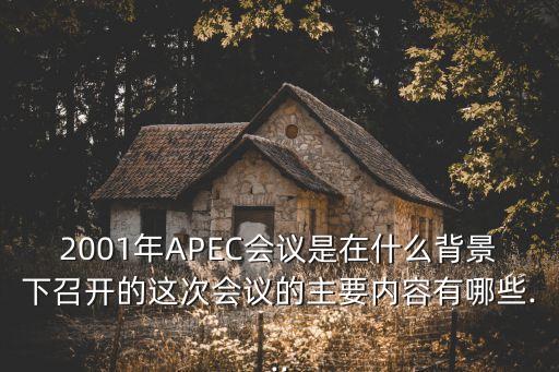 上海apec峰會(huì),上海APEC