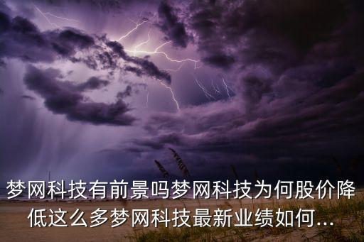 夢網(wǎng)科技有前景嗎夢網(wǎng)科技為何股價降低這么多夢網(wǎng)科技最新業(yè)績?nèi)绾?..