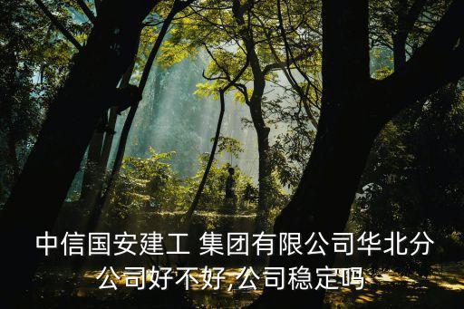  中信國安建工 集團(tuán)有限公司華北分公司好不好,公司穩(wěn)定嗎