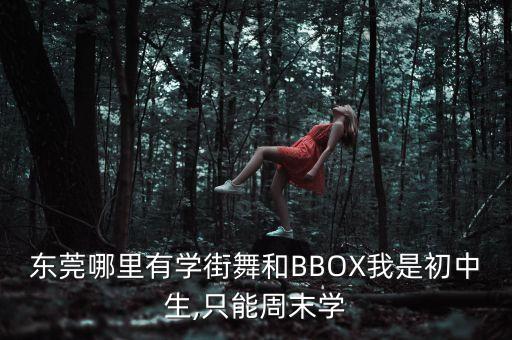 東莞哪里有學(xué)街舞和BBOX我是初中生,只能周末學(xué)