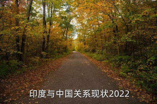  印度與中國關(guān)系現(xiàn)狀2022