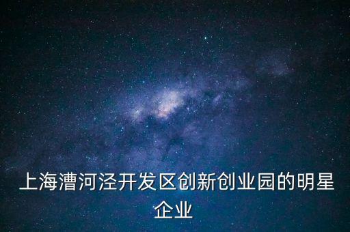  上海漕河涇開發(fā)區(qū)創(chuàng)新創(chuàng)業(yè)園的明星企業(yè)