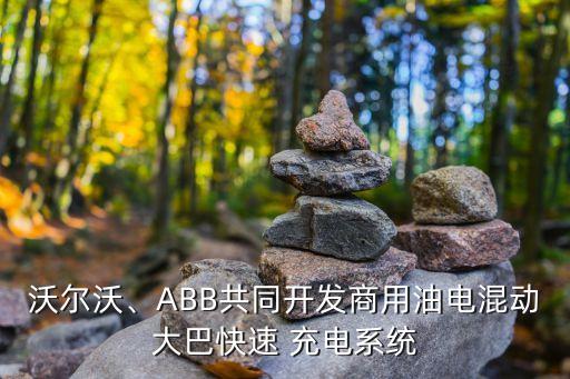 沃爾沃、ABB共同開發(fā)商用油電混動大巴快速 充電系統(tǒng)