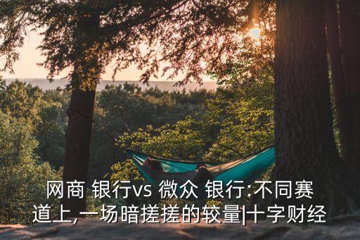 網(wǎng)商 銀行vs 微眾 銀行:不同賽道上,一場暗搓搓的較量|十字財(cái)經(jīng)