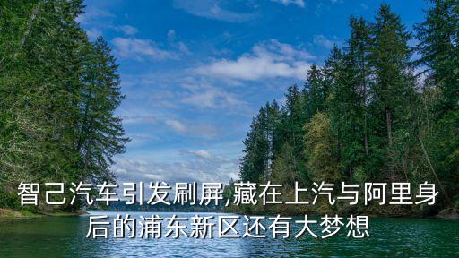 智己汽車引發(fā)刷屏,藏在上汽與阿里身后的浦東新區(qū)還有大夢想