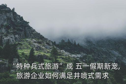 “特種兵式旅游”成 五一假期新寵,旅游企業(yè)如何滿足井噴式需求