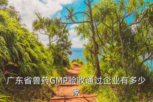 廣東省獸藥GMP驗(yàn)收通過企業(yè)有多少家