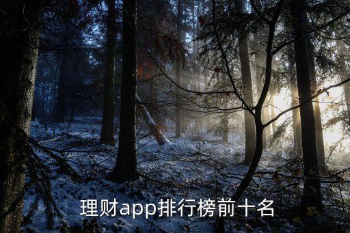  理財app排行榜前十名