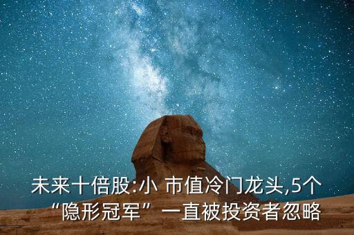 市值被低估的公司有哪些,市值2000億的公司有哪些