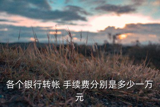 中國農(nóng)業(yè)銀行同城跨行轉(zhuǎn)賬手續(xù)費(fèi)